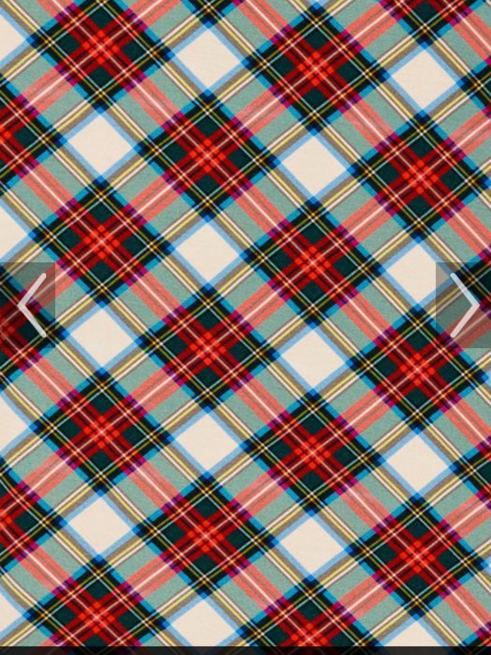 Poshpeanut.com Christmas plaid marqui print -size 4 toddler